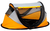NScessity Large Pop Up UV Tent/Travel Cot Yellow