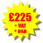 Cost �225 plus VAT plus post and packing
