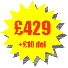 Total cost �429 + delivery �10 = �439 including VAT. You can add as many additional accessories as you like the maximum delivery cost is �10