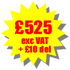 If you are able to provide a Declaration for Eligibility for the VAT Relief then the total cost is �525 + delivery �10 = �535. You can add as many additional accessories as you like the maximum delivery cost is �10