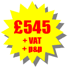 If you are able to provide a Declaration for Eligibility for the VAT Relief then the total cost is �545 + delivery �10 = �555. You can add as many additional accessories as you like the maximum delivery cost is �10