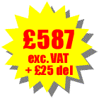 If you are able to provide a Declaration for Eligibility for the VAT Relief then the total cost is �587 + delivery �25 = �612. You can add as many additional accessories as you like the maximum delivery cost is �10