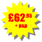 Cost �62.95 including VAT plus post and packing