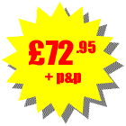 Cost �72.95 including VAT plus post and packing