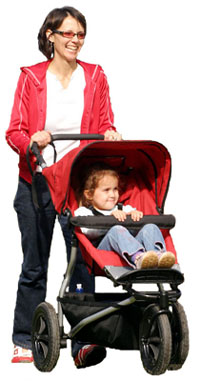 Mountain Buggy Bumper Bar for the single Urban only - click for larger image