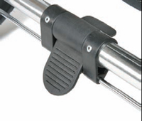 Baby Jogger Independence Rear Parking Brake ON - click for larger image