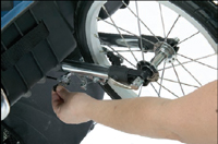 Baby Jogger Independence Front Wheel - click for larger image