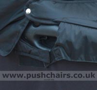 Baby Jogger Carrycot release trigger - click for larger image