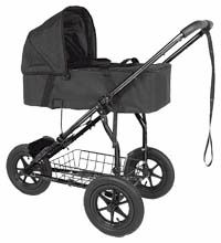 Mountain Buggy Black Carrycot - click for larger image