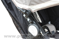 Baby Jogger Diaper Changing Bag mounting bracket - click for larger image
