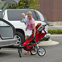 Baby Jogger City folding - click for larger image