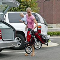 Baby Jogger City folding - click for larger image