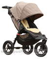 Baby Jogger City Elite Sand with Lambskin Stroller Fleece - click for larger image