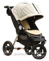 Baby Jogger City Elite Stone with Lambskin Stroller Fleece - click for larger image