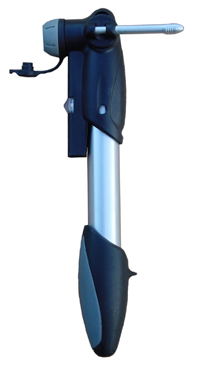 Dual Action Aluminium Mini Pump - click for larger image