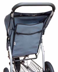 Mountain Buggy Terrain Sapphire Recline Seat upright