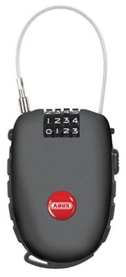 ABUS 202 Combination Retractable Wir Lock