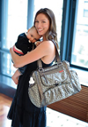 Skip Hop Studio Bag Pewter - click for larger image
