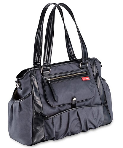 Skip Hop Studio Bag Slate also available in Black, Chocolate & Pewter - click to go to the Skip Hop Studio Bag page