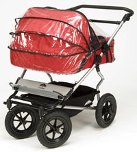 Mountain Buggy Universal Twin Carrycot Storm Cover - click for larger image