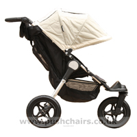 Baby Jogger Double City Elite upright - click for larger image