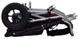 Easylife Double Sport 2005 Black pushchair folded - click for larger image