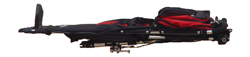 Baby Jogger Performance folde wheels on - click for larger image