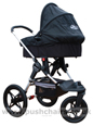 Baby Jogger City Summit with Black Carrycot (seat removed) - click for larger image