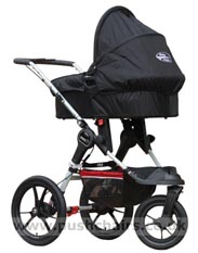 Baby Jogger City Summit XC with Carrycot fitted - click for larger image