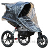 Baby Jogger City Summit, with Rain Cover showing zippered opening - click for larger image