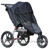 Baby Jogger Summit XC with Lambskin Stroller Fleece & Shade-a-Babe UV SunShade - click for larger image