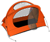 Nomad Travel Bed Pumpkin Orange - click to check stock availability