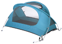 Nomad Travel Bed Turquoise - click for larger image