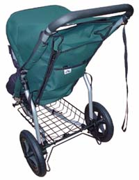 Mountain Buggy Terrain Spruce Zip Hammock upright - click for larger image