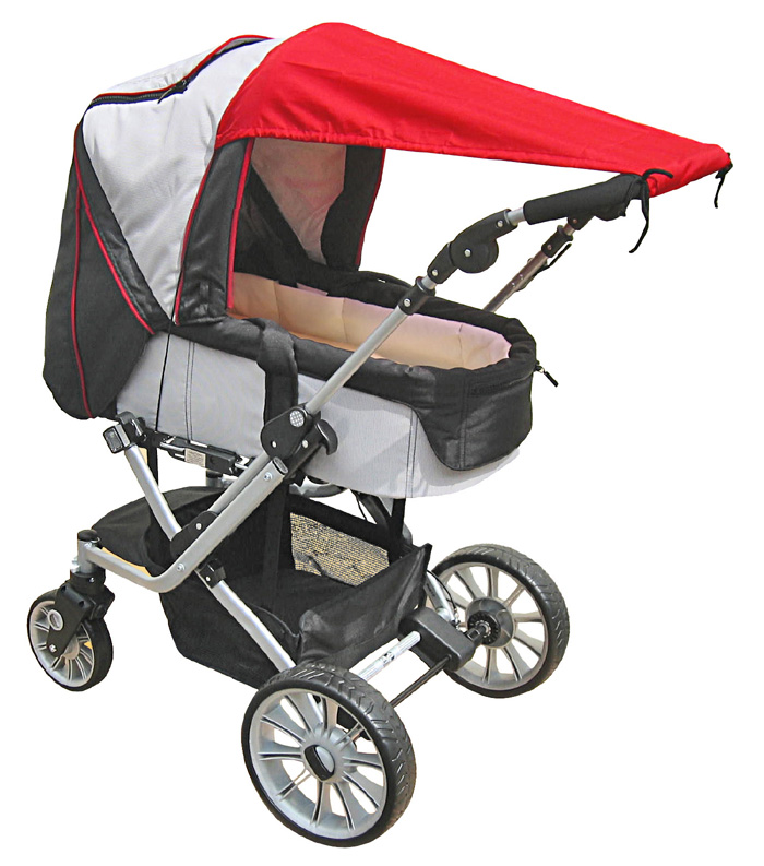 Twins Deal - 2 x UPF50 Carrycot Sun Sails