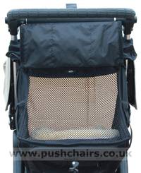 Baby Jogger City Elite Recline Seat Rear Mesh - click for larger image