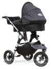 Baby Jogger City Elite with Black Carrycot fitted- click for larger image
