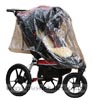 Baby Jogger Summit XC, seat upright with Lambskin Stroller Fleece & Rain Cover - click for larger image